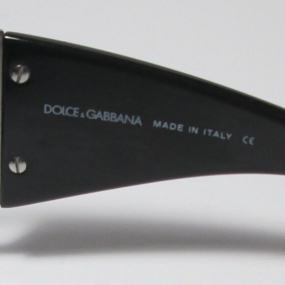DOLCE & GABBANA ROUND SUNGLASSES SILVER HARDWARD - Picture 4 of 6